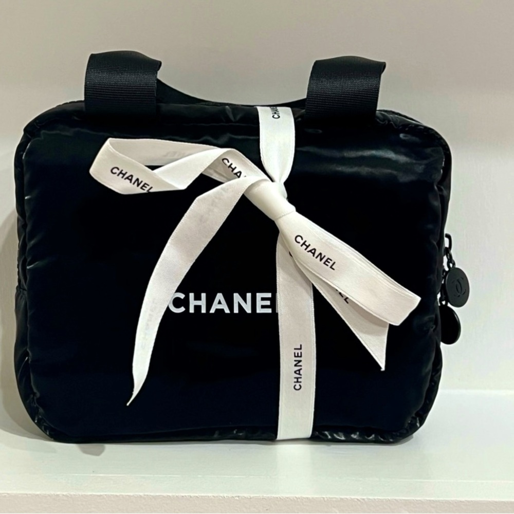 Chanel Puffy Makeup Bag